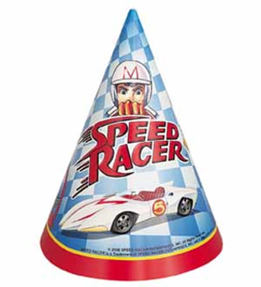 Sombreros Speed Racer 8ct