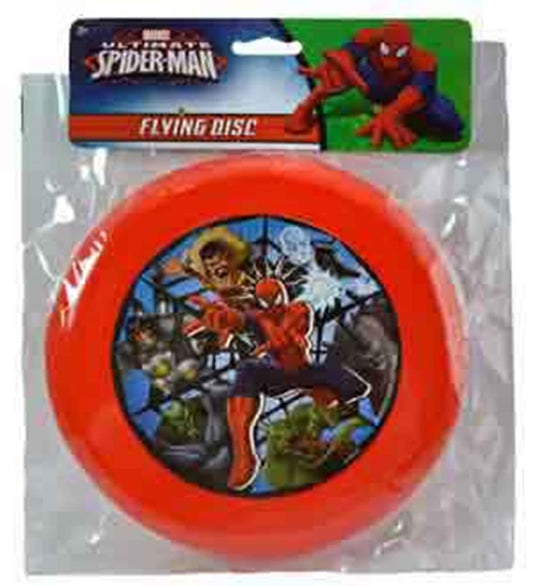 Disco volador Spiderman 7.5in 10.5x7.25x.7