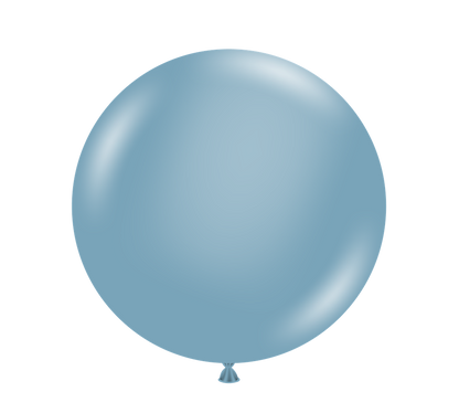 Tuftex Blue Slate 24 inch Latex Balloons 1ct