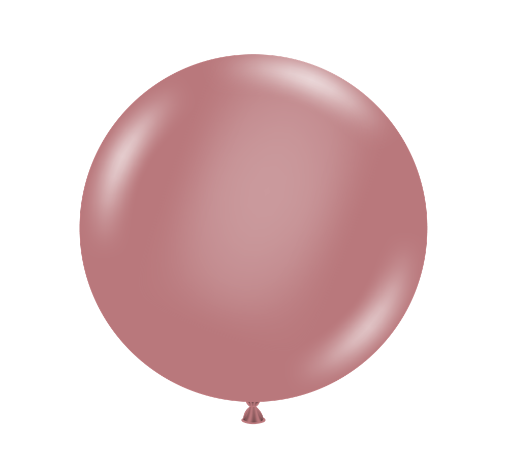 Tuftex Canyon Rose 24 inch Latex Balloons 1ct