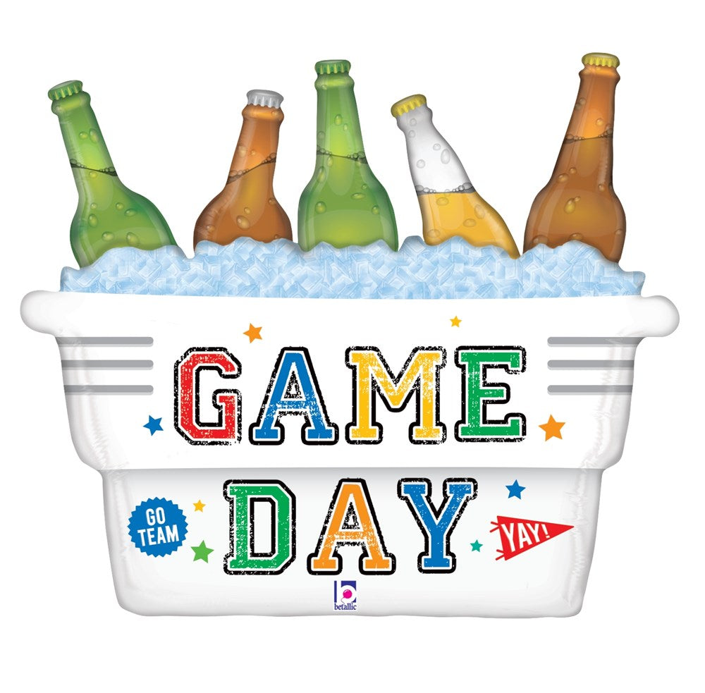 Betallic Game Day Cooler 27 inch Shaped Foil Balloon 1ct