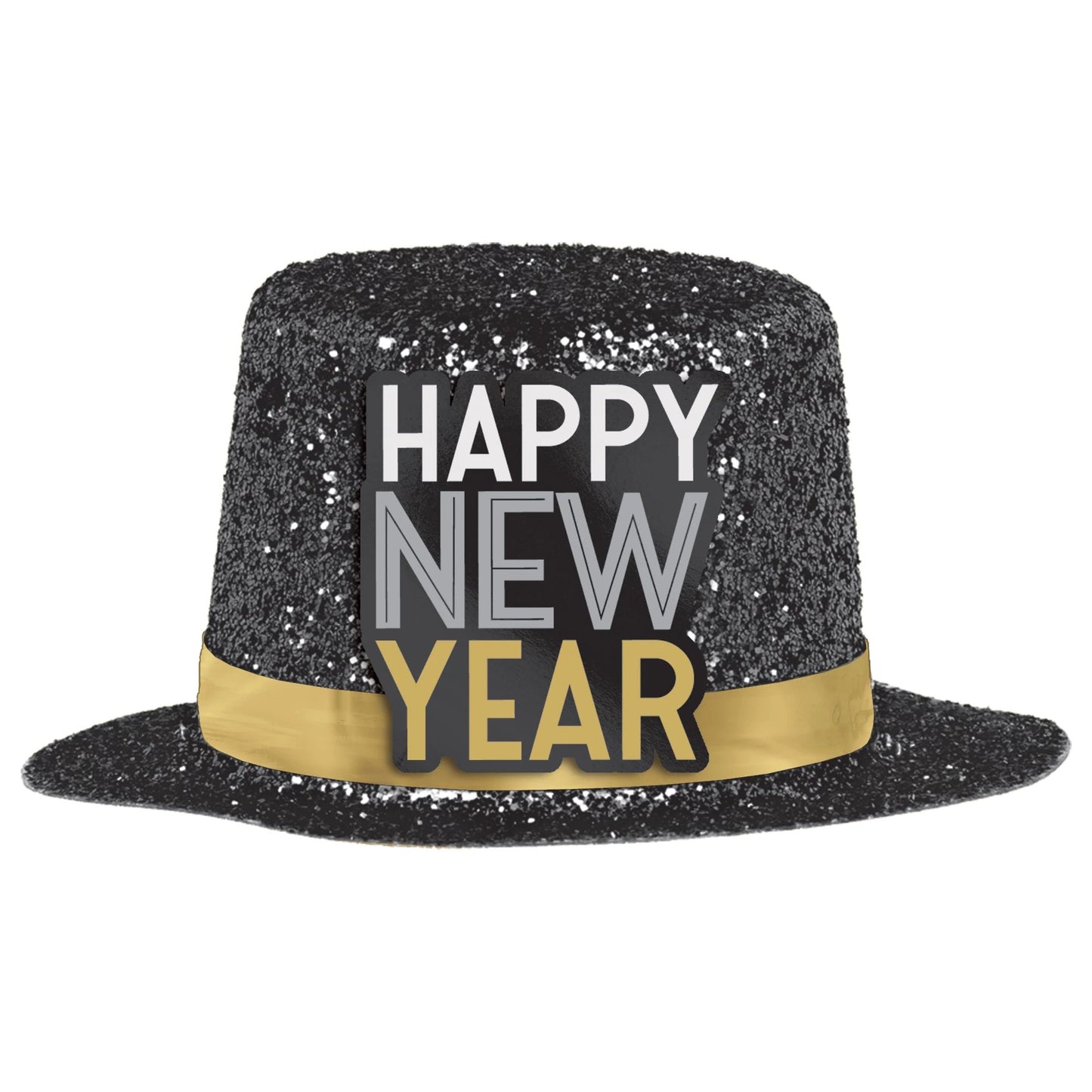 Happy New Year Mini Top Hat 1ct