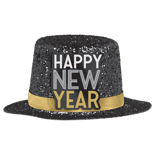 Happy New Year Mini Top Hat 1ct