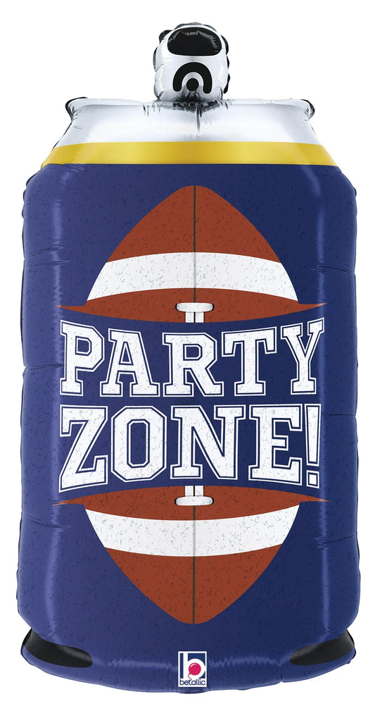 Betallic Party Zone Beer Can 28 inch Shaped Foil Balloon 1ct