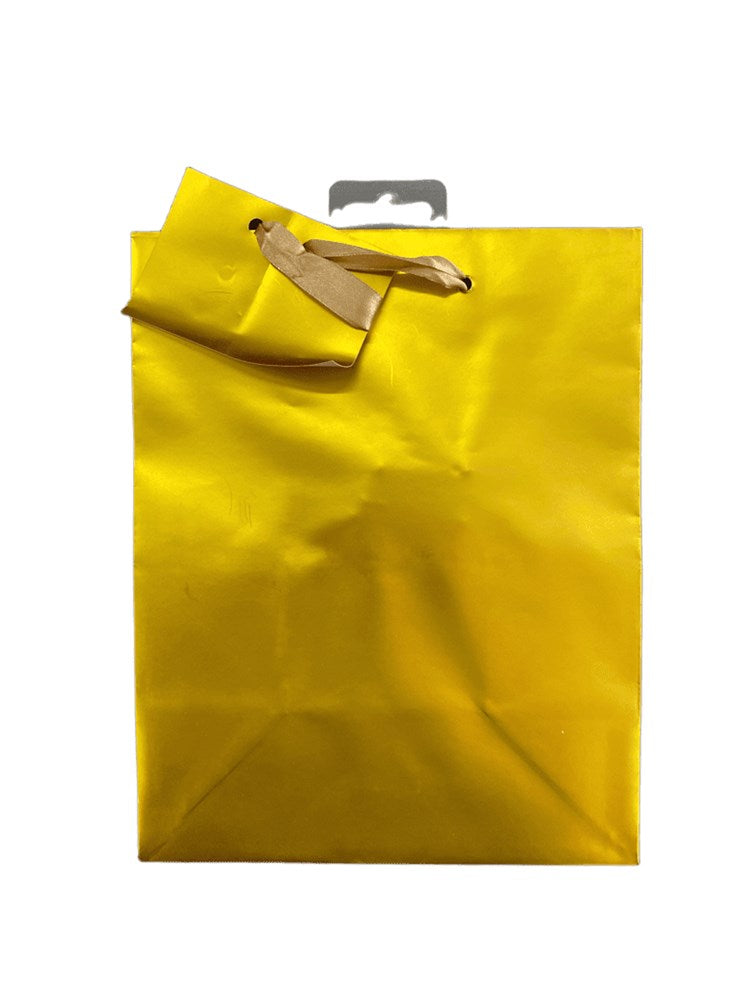 Gift Bag (M) 12ct - Metallic Gold