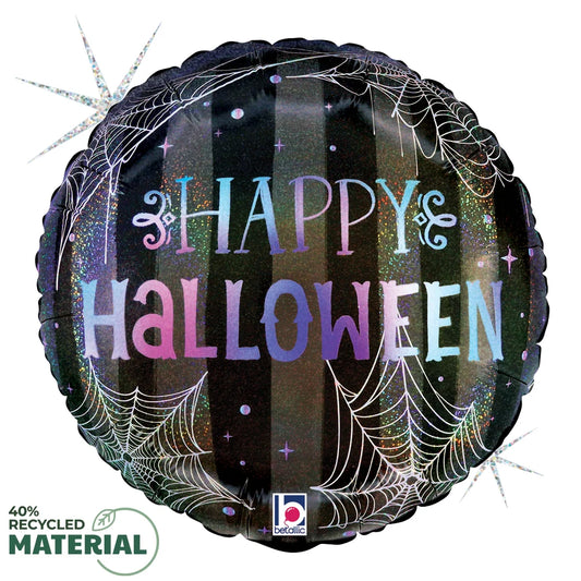Betallic Mystical Halloween 18 inch Holographic Foil Balloon 1ct
