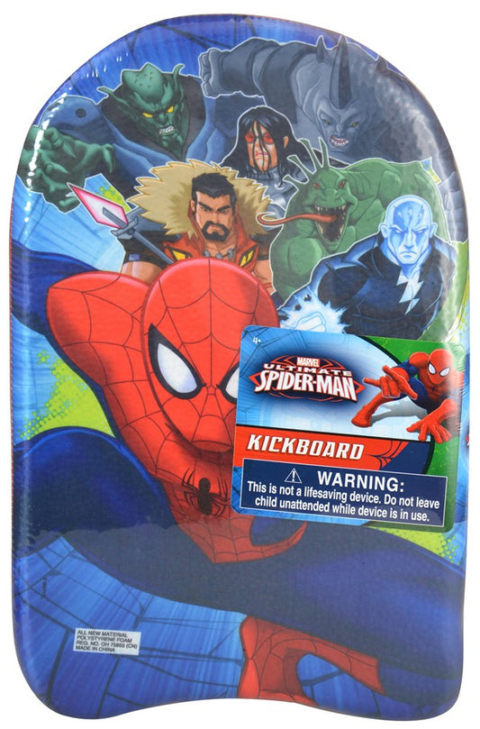 Kickboard de espuma de Spiderman 17.5in x 9.25in