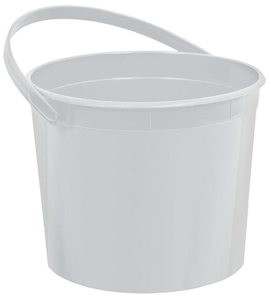 Silver Bucket 6 inch D x 4.5 H