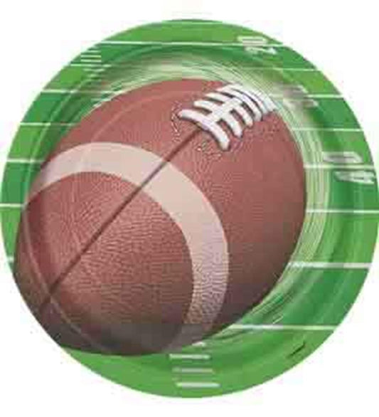 Fútbol Espiral Plato 9in 8ct