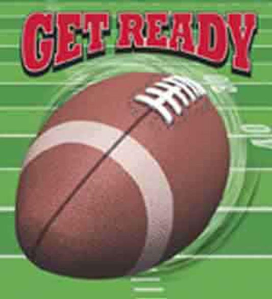 Invitaciones en espiral de fútbol 8ct