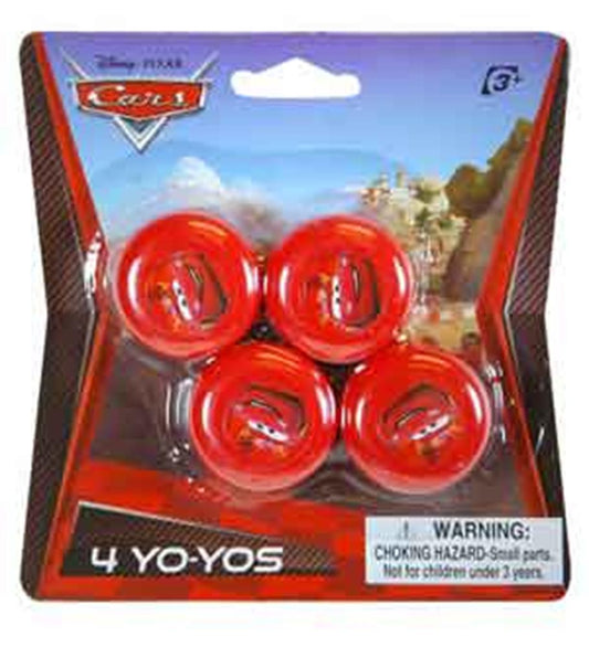 Disney Cars Mini Yo-Yo 4ct