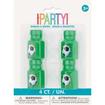4 3D Soccer Mini Bble Bttls
