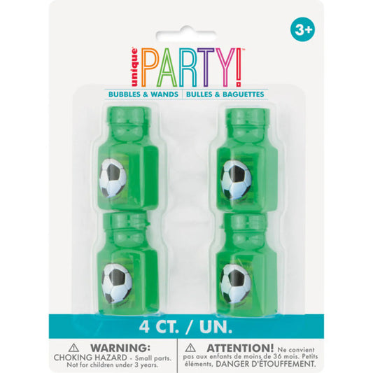 4 3D Soccer Mini Bble Bttls
