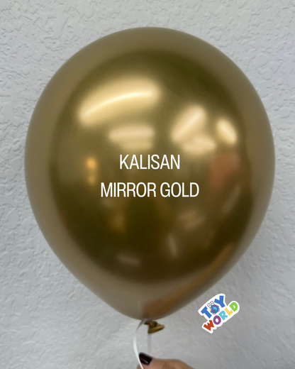 12 inch Kalisan Mirror Gold 50ct