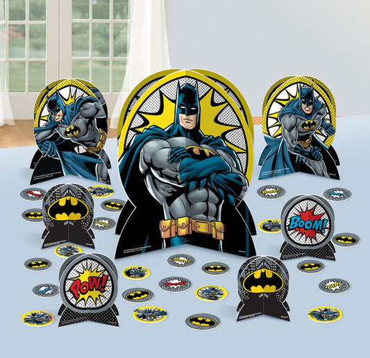 Batman Heroes Unite Table Centerpiece Decorating Kit 1ct