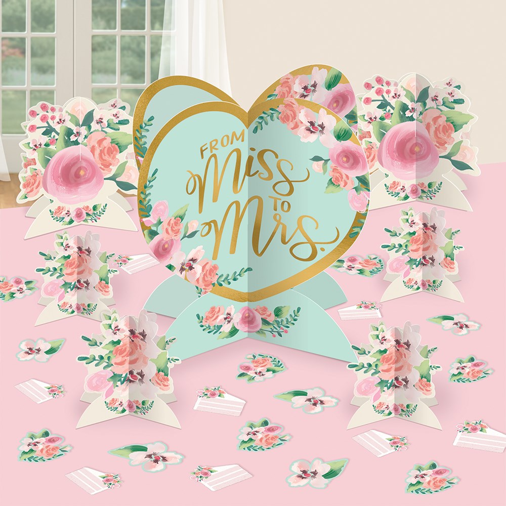 Mint To Be Table Centerpiece Decoration Kit