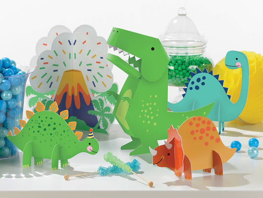 Dino-Mite Party Table Centerpiece Decorating Kit 5ct