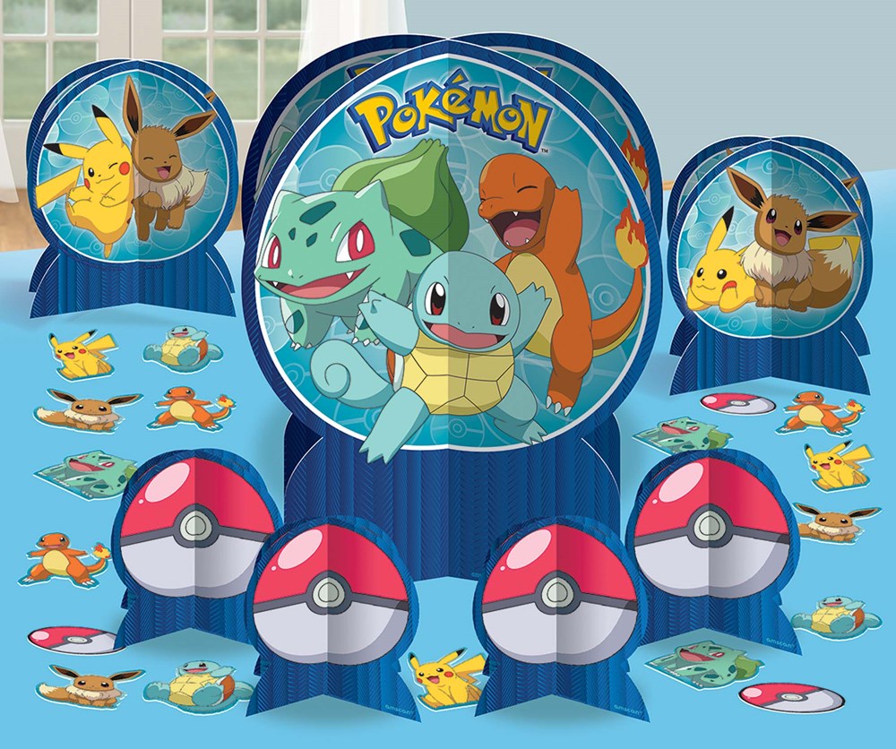 Pokemon Table Decorating Centerpiece Kit 1ct – Toy World Inc