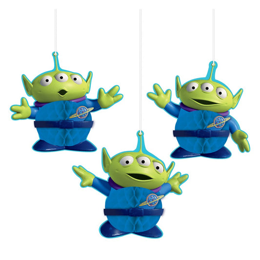 Toy Story 4 Honeycomb Decoration 3ct