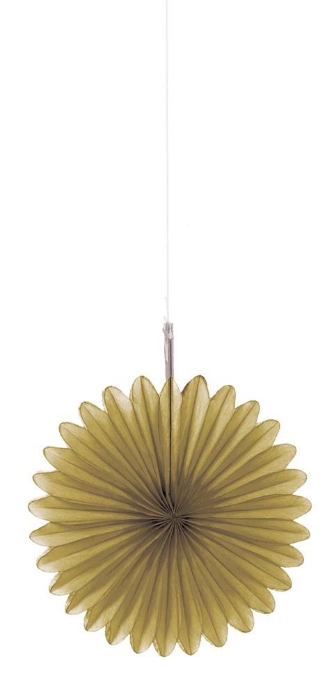 Abanico Deco Mini 5ct - Oro