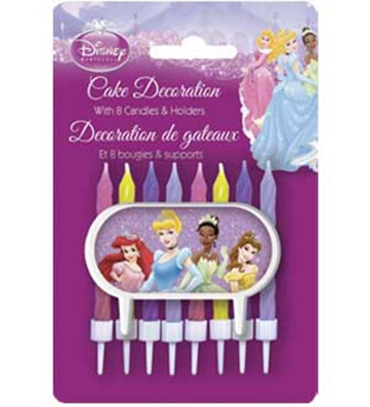 Princesas Disney Cake Deco W-8 Velas