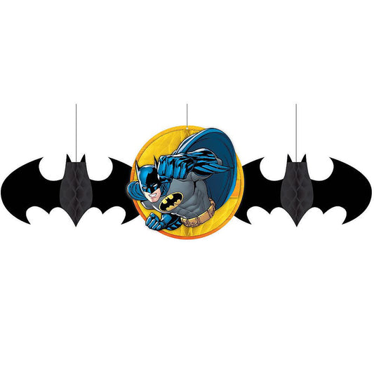 Batman Honeycomb Decoration 3ct