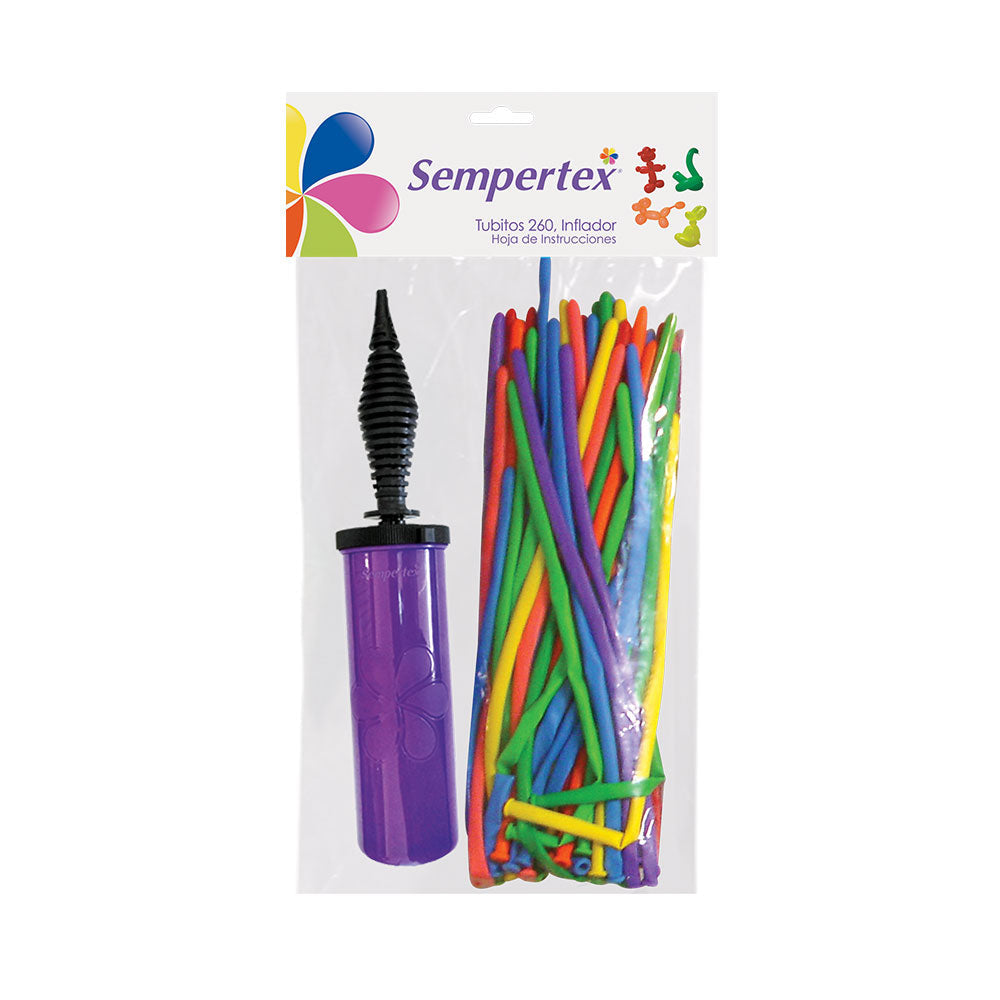 Deluxe 260B Sempertex Twisting Kit Latex Balloon 50ct