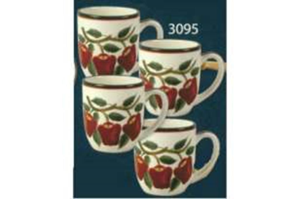 New Apple Mug Set 4pc