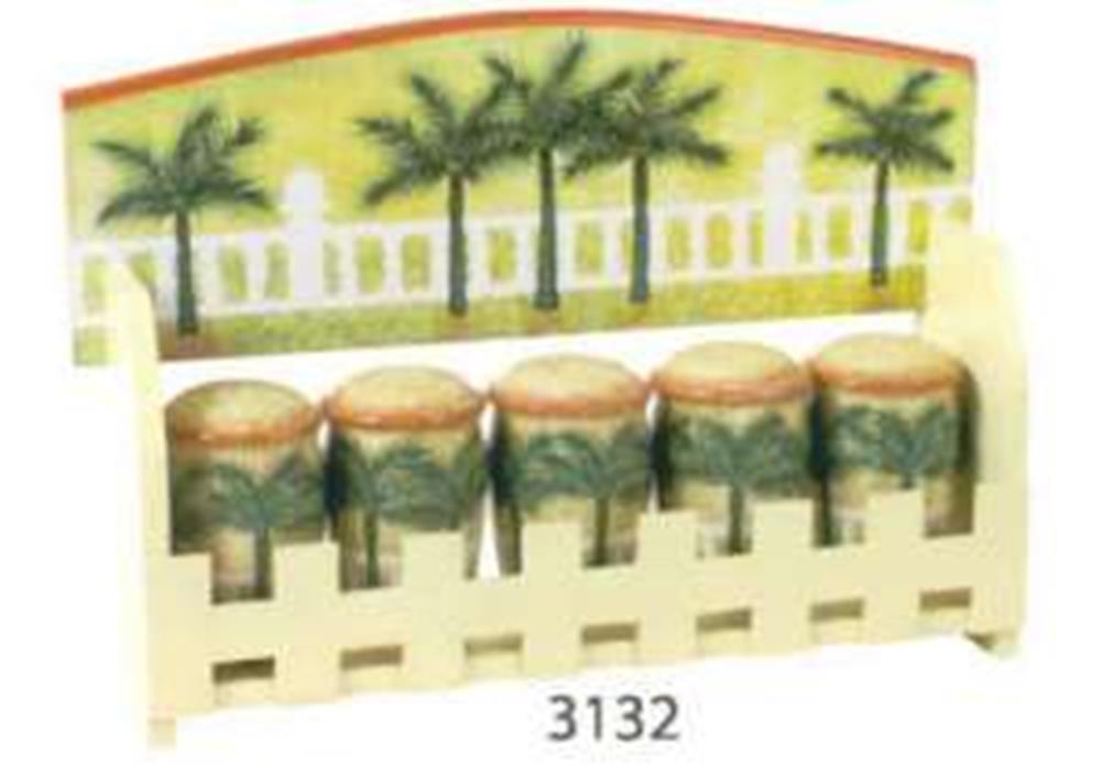 Palm Tree Spice Rack