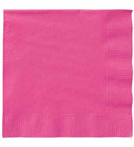 Hot Pink Small Napkin 20ct