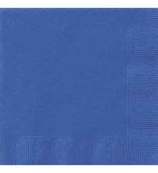 Royal Blue Napkin Lunch 20ct