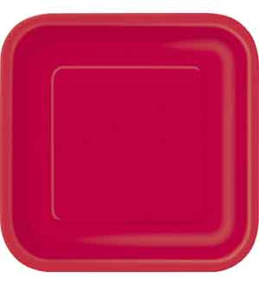 Ruby Red 7 inch Paper Plate 16ct