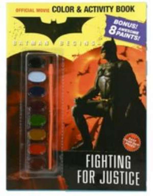 Batman Coloring Book W Water Color