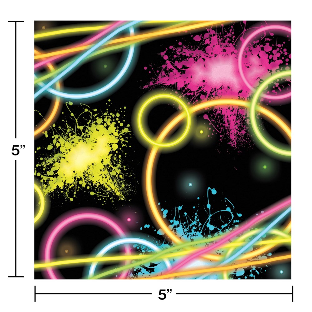 Servilleta Glow Party (S) 16ct