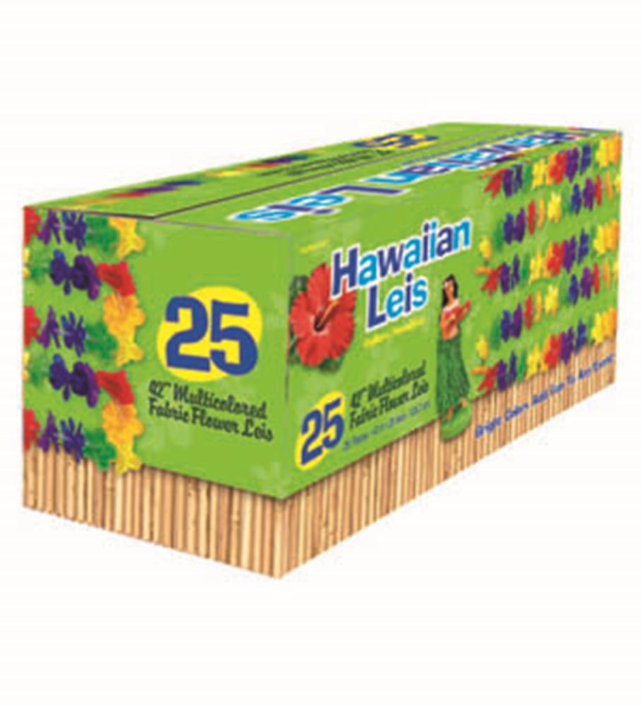 Flower Lei Caja Multicolor 25ct