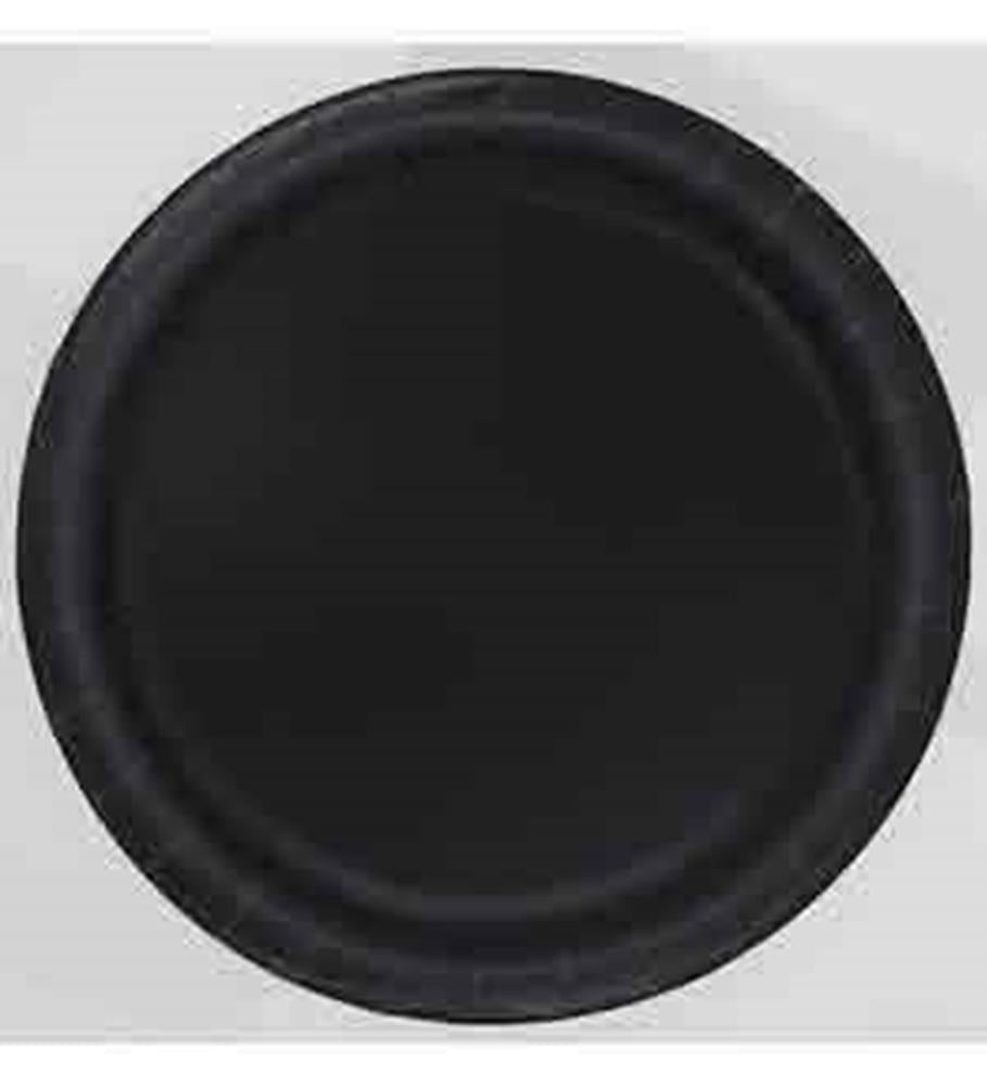 Plato Negro Medianoche (L) 16ct