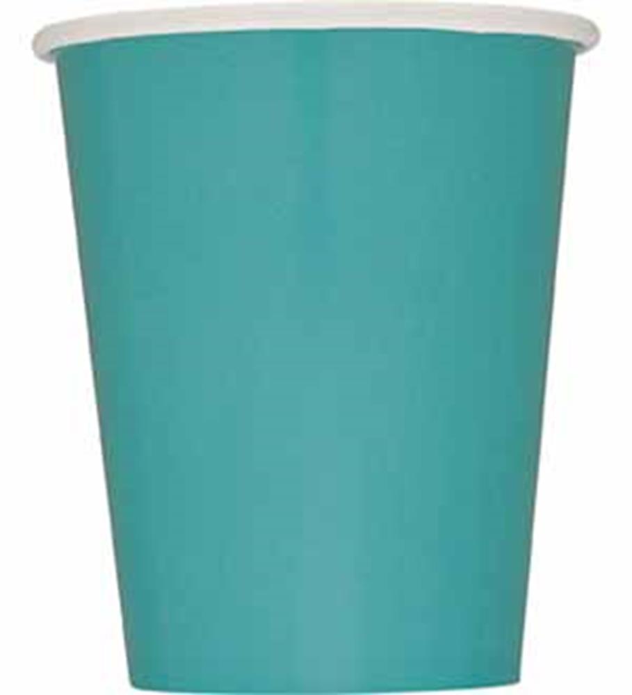 Caribbean Teal Cup 9oz 14ct