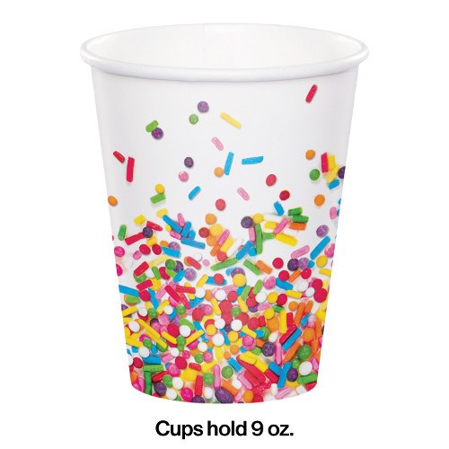 Sprinkles Hot/Cold Cup 9oz 8ct