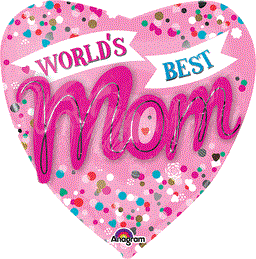 Anagrama Worlds Best Mom Multi-Globo