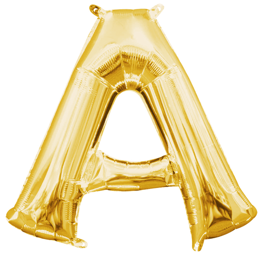 Globo Letra 14in A - Oro