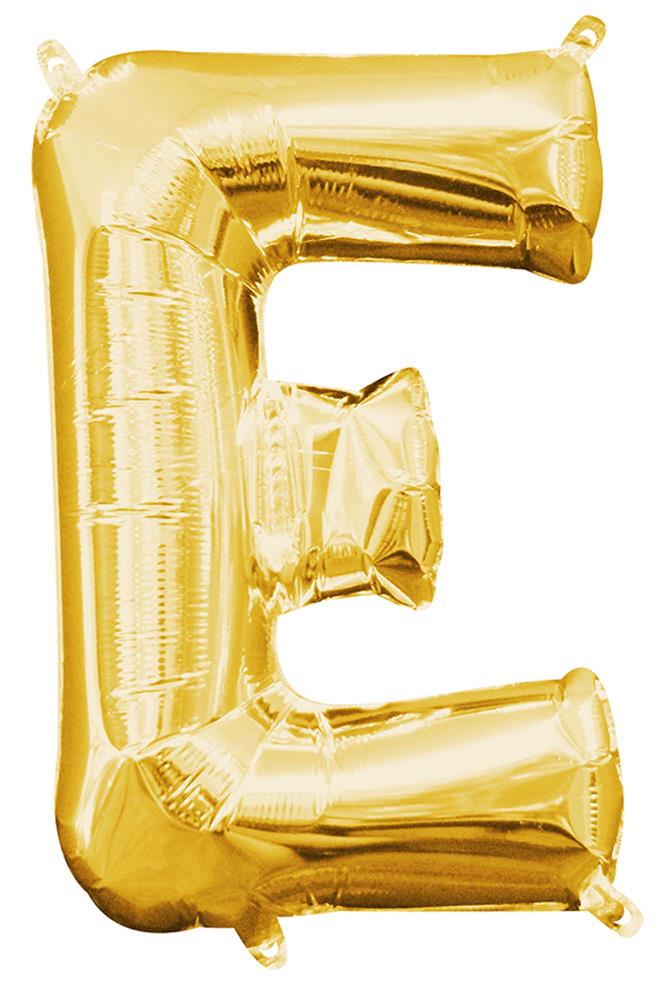 Globo Letra 14in E - Oro