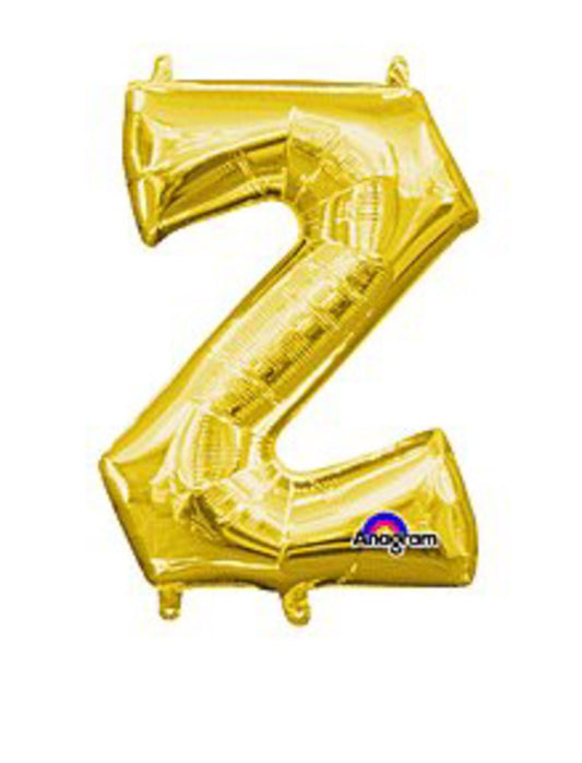 Anagram 16in Balloon Letter Z Gold