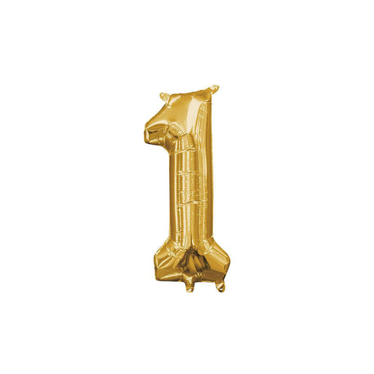 Balloon Number 14in 1 - Gold