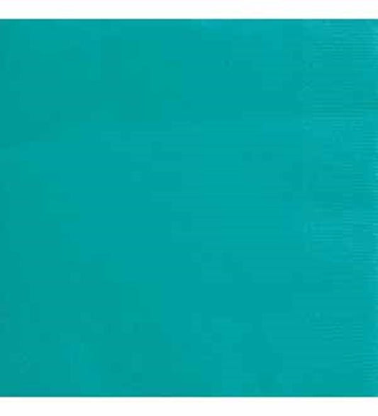 Carribean Teal Napkin (L) 20ct