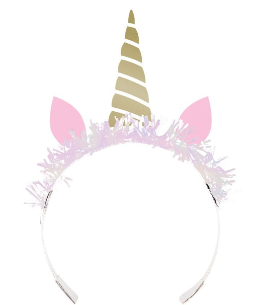 Unicorn Sparkle Tiara con flecos 8ct