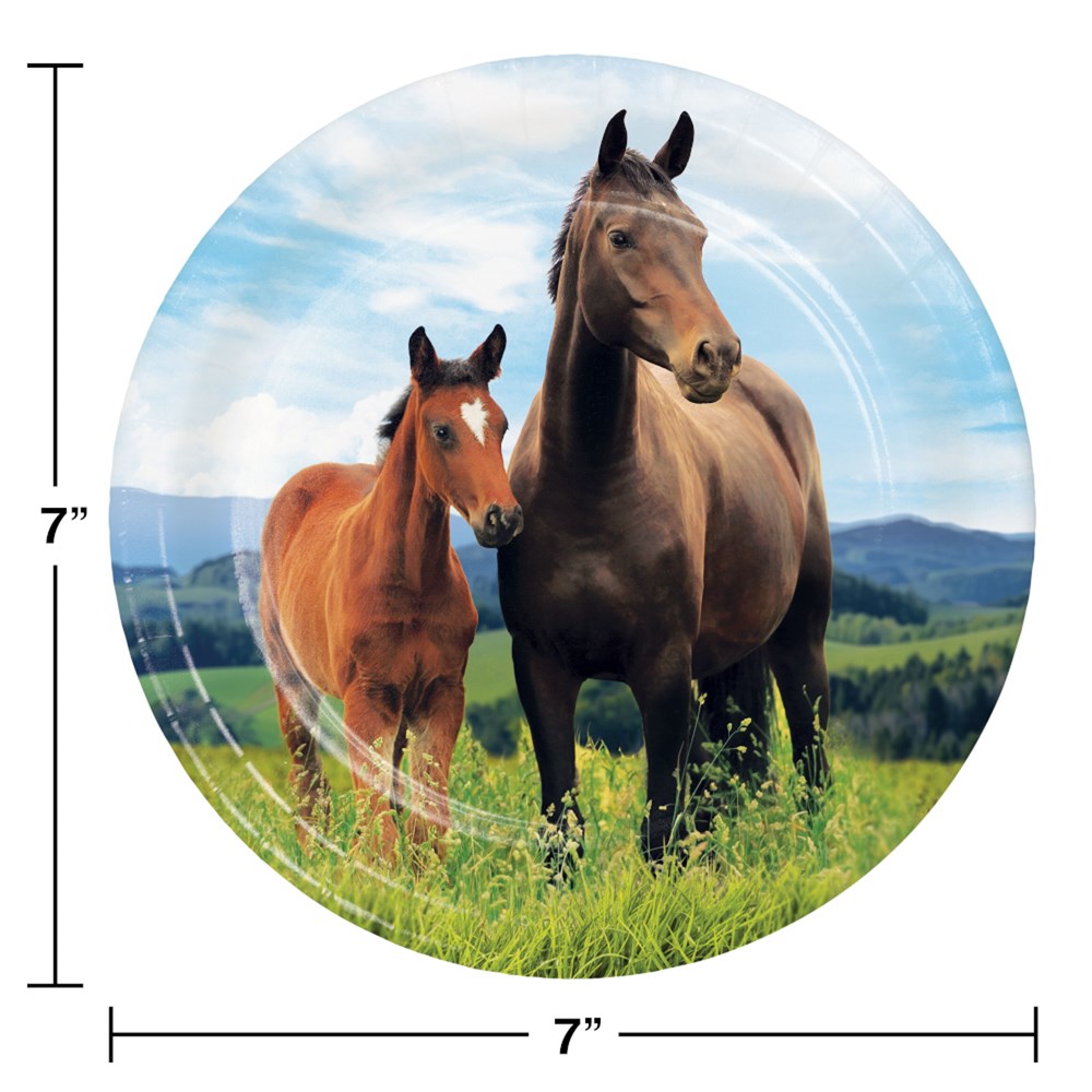 Plato Caballo Y Poni (L) 8ct