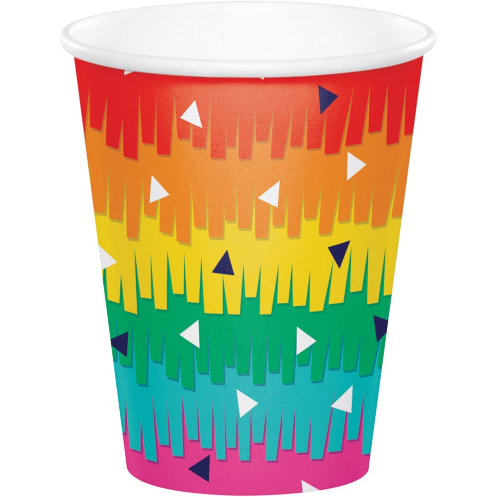 Fiesta Fun Vaso Frio/Caliente 9oz. 8ct