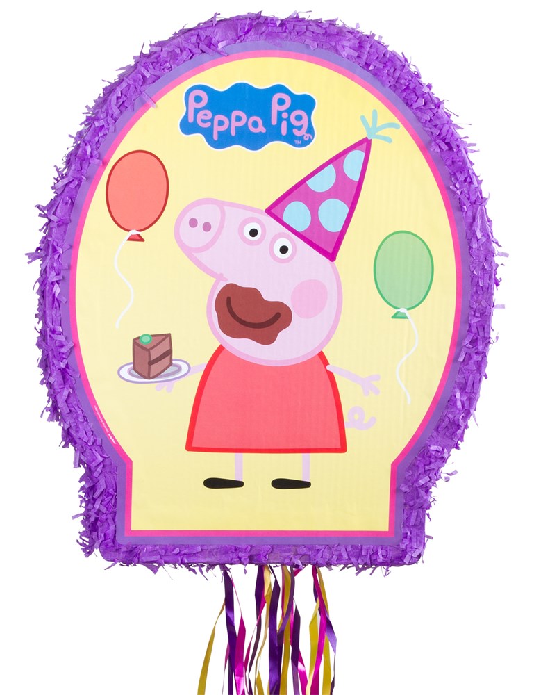 Piñata redonda de Peppa Pig