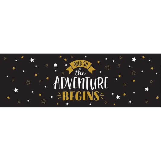 Grad Adventure Giant Party Banner 1ct