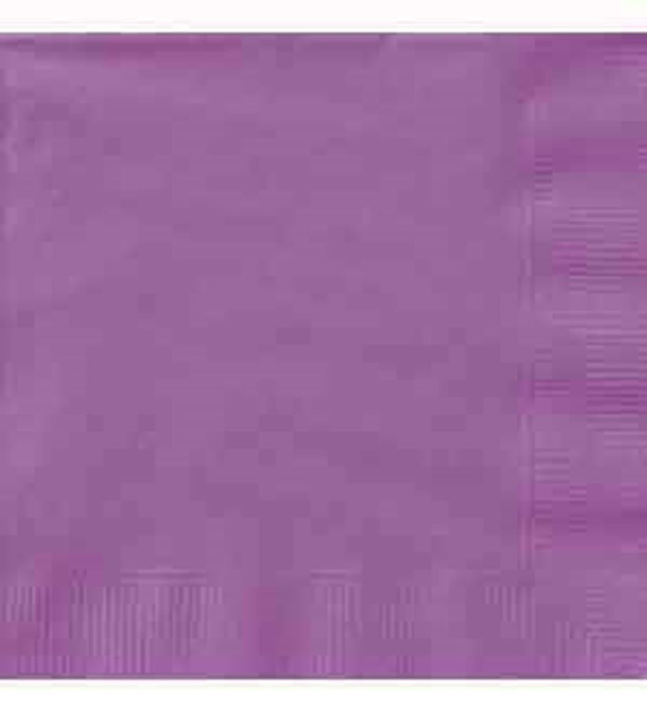 Pretty Purple Solid Beverage Napkins, 20ct